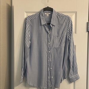 Blue Striped Women’s Shirt. Never Worn!